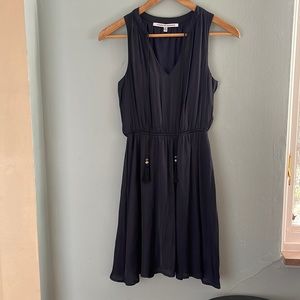 Collective Concepts Navy Blue Sleeveless Dress
